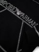 Чорне худі EMPORIO ARMANI з контрастним логотипом: фото 3 - Invogue