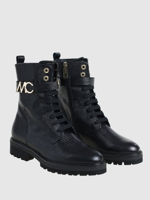 Чёрные сапоги MARC CAIN: фото 1 - Invogue