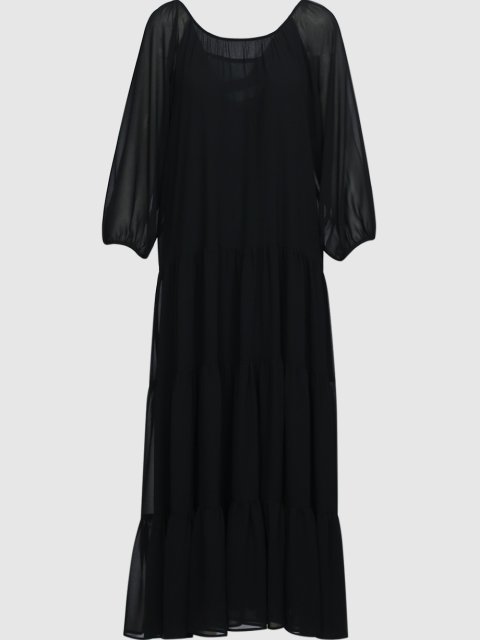 Чёрное платье I BLUES: фото - Invogue