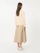 Світло-коричневі сукня та спідниця Weekend Max Mara з суміші бавовни: фото 2 - Invogue