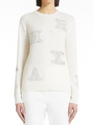 Білий светр MAX MARA : фото 1 - Invogue