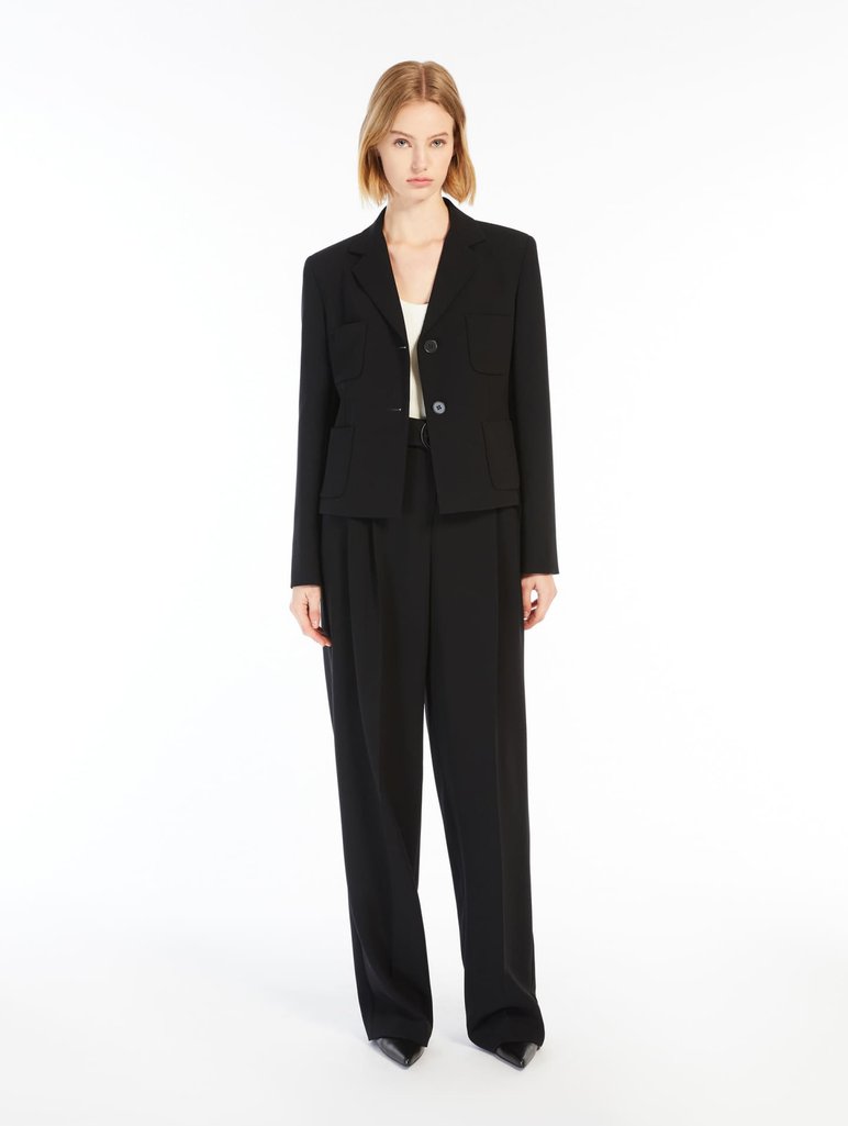 Чорний жакет MAX MARA : фото 3 - Invogue