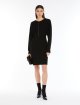 Чорна сукня Max Mara з вовни та віскози: фото 4 - Invogue