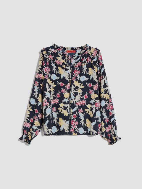 Синяя блуза MAX&CO: фото - Invogue