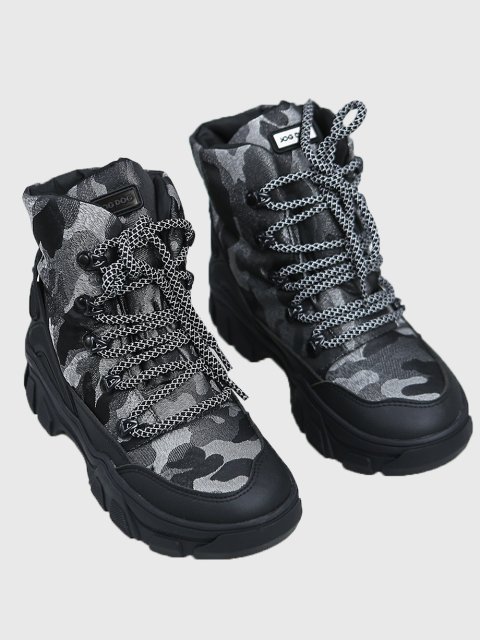 Чёрные сапоги JOG DOG: фото 1 - Invogue