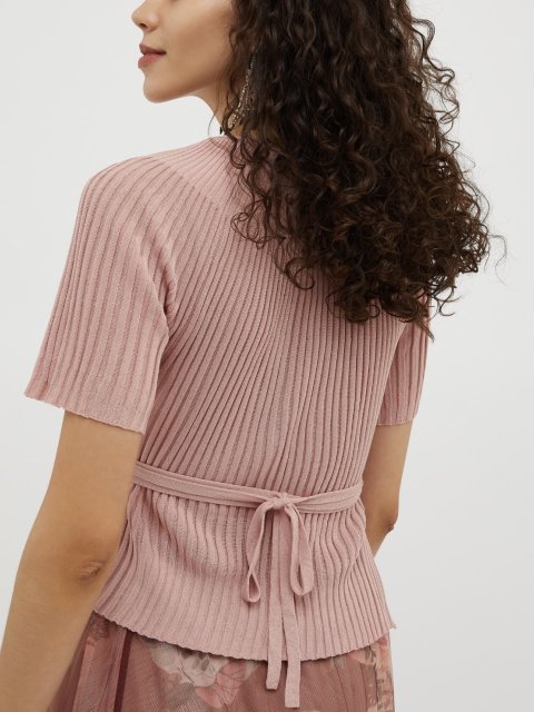 Розовый свитер MAX&CO: фото 2 - Invogue