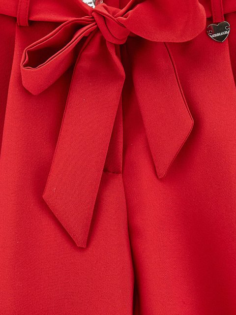 Червоні шорти MONNALISA : фото 3 - Invogue