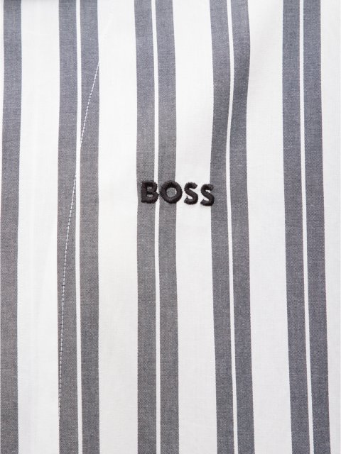 Піжама BOSS у смужку: фото 6 - Invogue