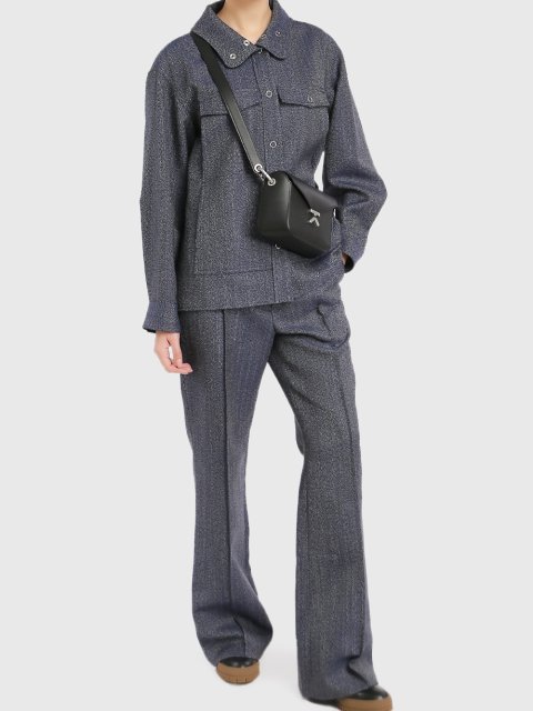 Синий костюм KENZO: фото 1 - Invogue