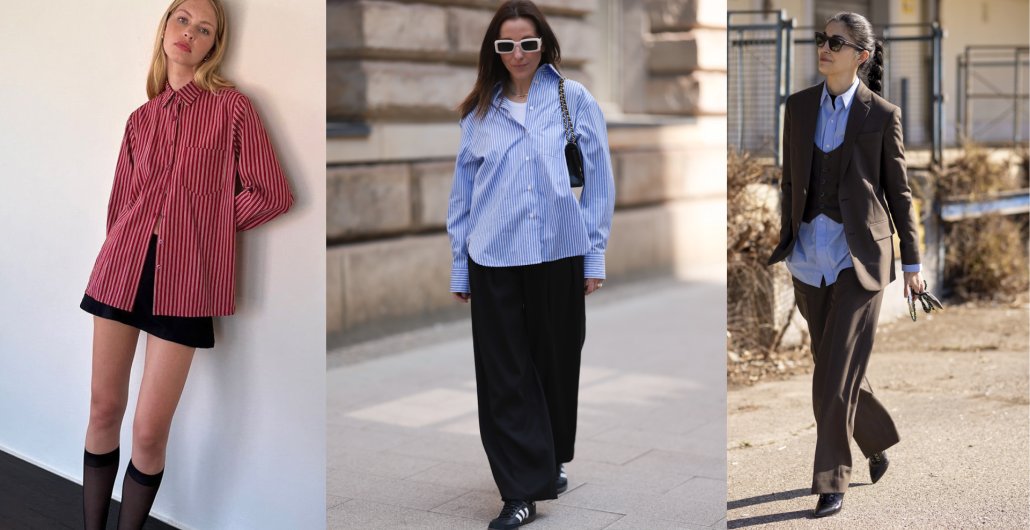 Как стильно носить мужскую рубашку: образы, сочетания и советы