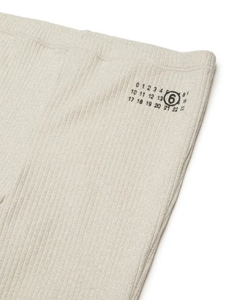 Золотой костюм MM6 Maison Margiela из полиэстера и вискозы: фото 2 - Invogue