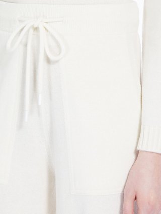 Білі брюки MAX MARA : фото 3 - Invogue
