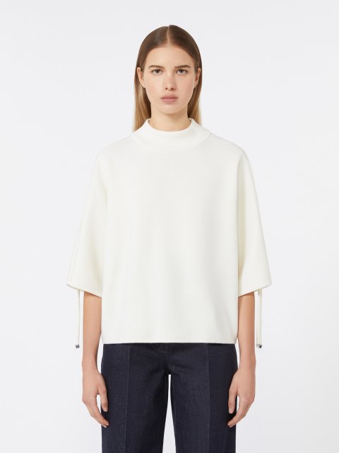 Молочний светр MAX MARA з вовни: фото 2 - Invogue