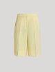 Жовті шорти-бермуди MARINA RINALDI: фото - Invogue