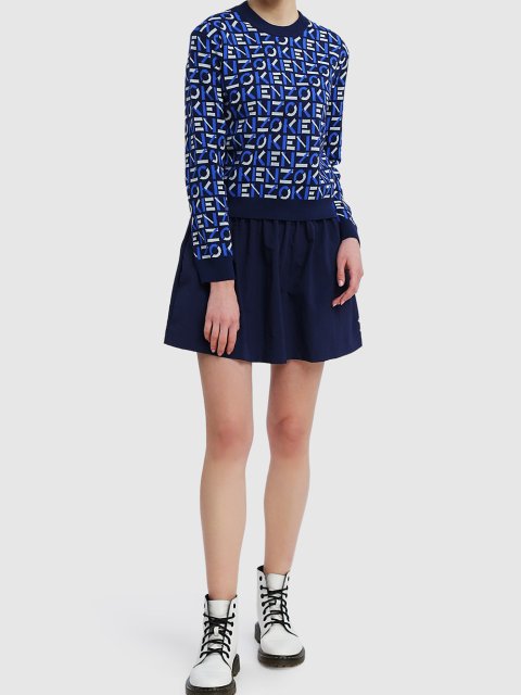 Темно-синій светр KENZO : фото 1 - Invogue