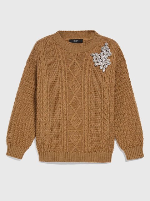 Бежевий светр WEEKEND MAX MARA : фото - Invogue