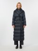 Темно-синій пуховик MAX MARA стьобаний: фото 2 - Invogue