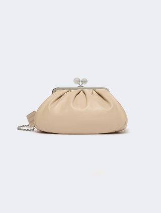 Кремова сумка Pasticcino Weekend MaxMara зі шкіри: фото - Invogue