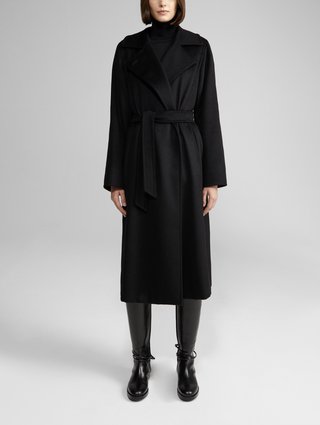 Чорне пальто MAX MARA : фото 1 - Invogue