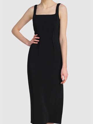 Чёрное платье Sportmax: фото 3 - Invogue