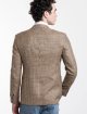 Бежевий жакет Zegna з шовку у клітинку: фото 2 - Invogue