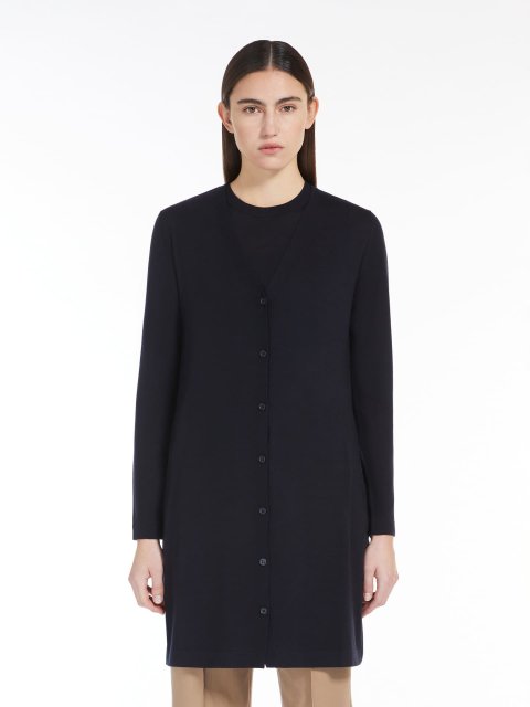 Синій кардиган MAX MARA : фото 1 - Invogue
