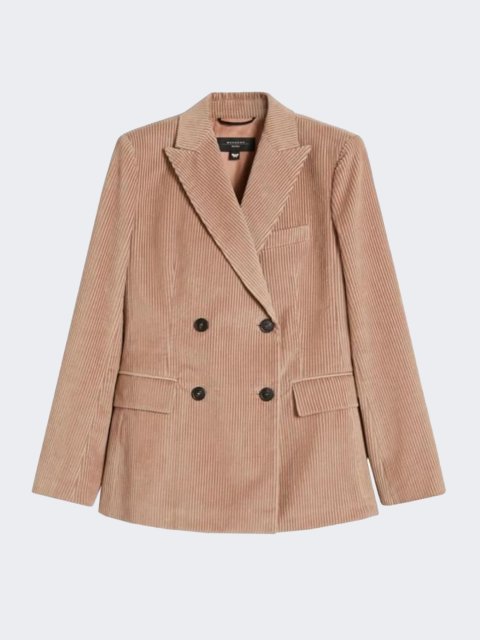 Бежевий жакет WEEKEND MAX MARA з бавовни: фото - Invogue