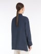 Синя сорочка Max Mara з льону: фото 3 - Invogue