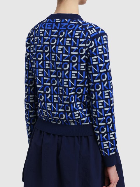 Темно-синій светр KENZO : фото 4 - Invogue