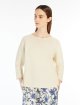 Ванільний светр WEEKEND MAX MARA вільного крою: фото 3 - Invogue