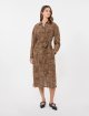 Сукня з леопардовим принтом WEEKEND MAX MARA шовкова: фото 1 - Invogue