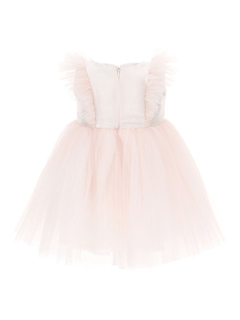 Розовое платье MONNALISA: фото 1 - Invogue