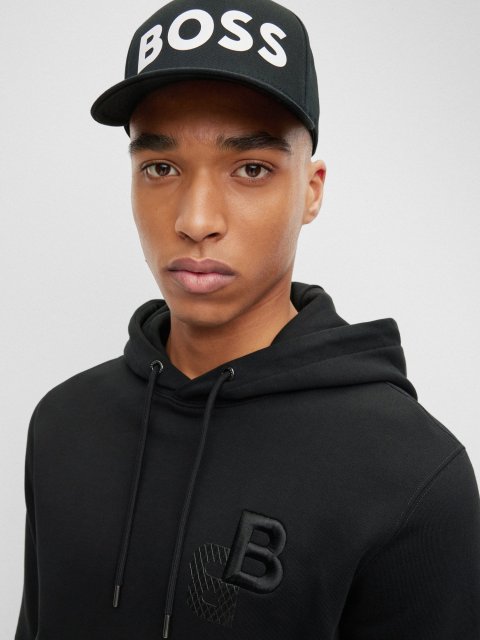 Чёрная кепка BOSS: фото 3 - Invogue