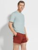Блакитна футболка ZEGNA з льону: фото 3 - Invogue