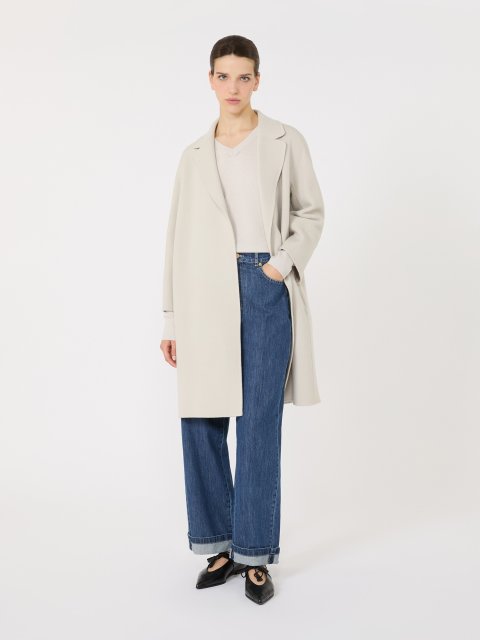 Білий светр MAX MARA з вовняної пряжі: фото 1 - Invogue