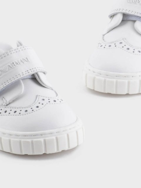 Білі кеди EMPORIO ARMANI KIDS : фото 3 - Invogue
