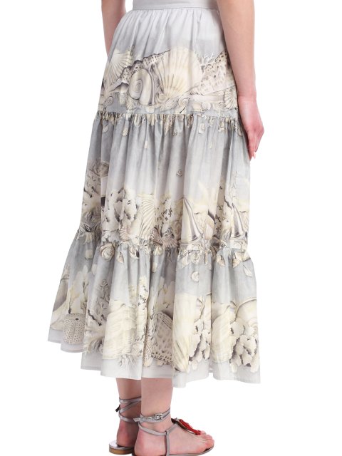 Бежевая юбка WEEKEND MAX MARA: фото 4 - Invogue