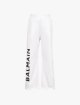 Білі штани BALMAIN KIDS з бавовни: фото - Invogue