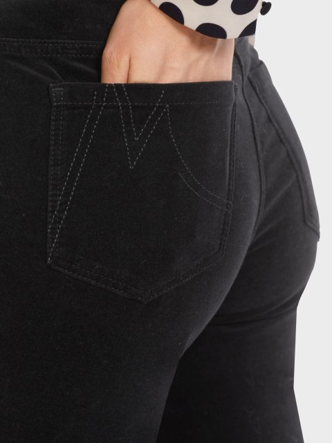 Чорні брюки MARC CAIN : фото 3 - Invogue