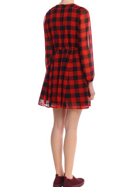 Красное платье MARELLA: фото 2 - Invogue