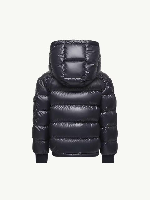 Темно-синя куртка MONCLER ENFANT : фото 3 - Invogue