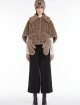 Сіре пончо MAX MARA з альпаки, кашеміру та шовку: фото 4 - Invogue