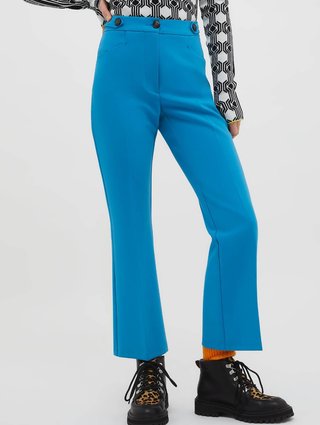 Бирюзовые брюки MAX&CO: фото 1 - Invogue