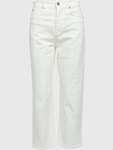 Белые брюки WEEKEND MAX MARA: фото - Invogue