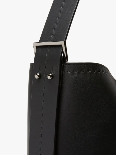 Черная сумка MAX MARA из кожи: фото 4 - Invogue