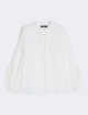 Біла сорочка Weekend Max Mara з чистого льону: фото - Invogue