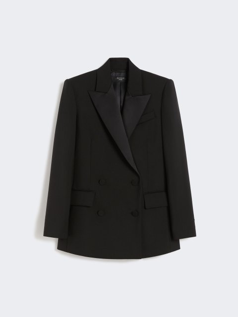 Чорний жакет WEEKEND MAX MARA з вовни: фото - Invogue