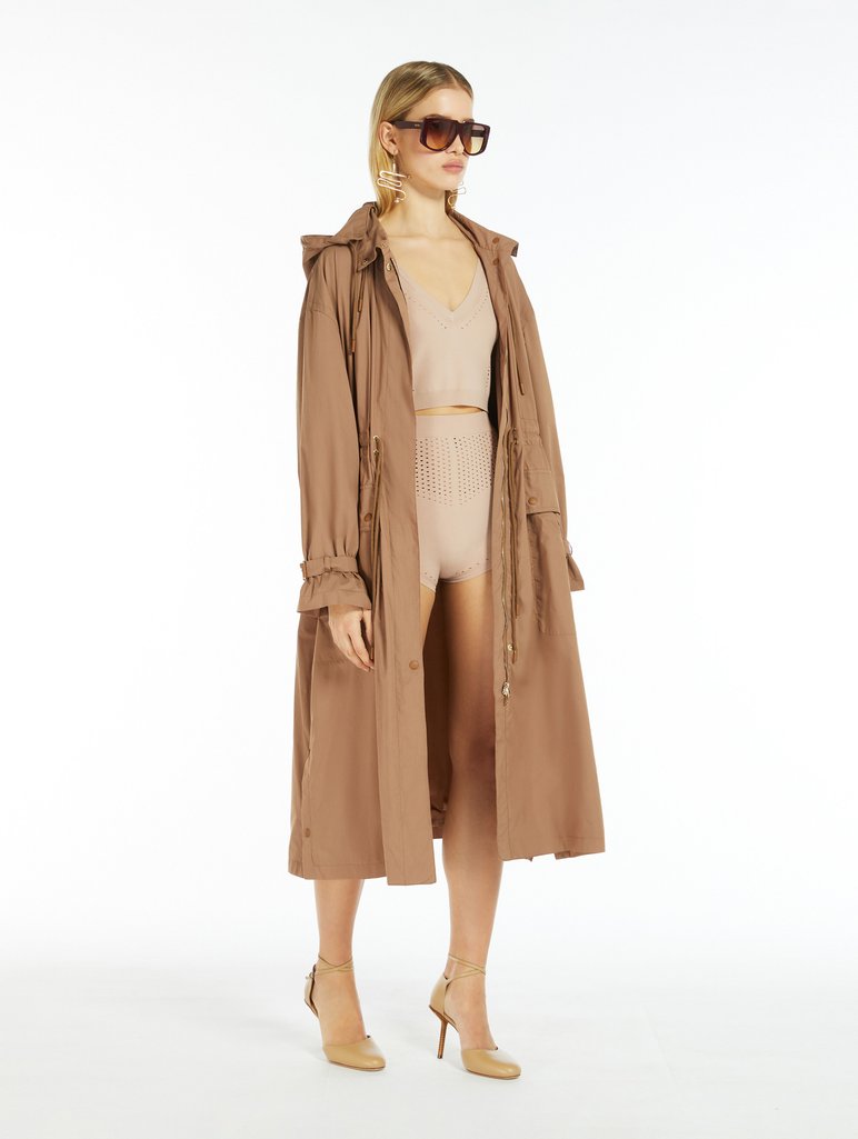 Пудрові шорти Max Mara з віскозної пряжі: фото 3 - Invogue