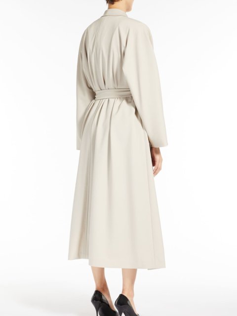 Бежевий плащ MAX MARA : фото 2 - Invogue