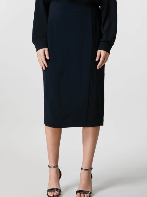 Темно-синя спідниця PERSONA : фото - Invogue
